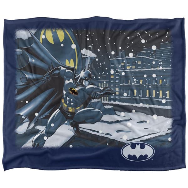 Batman Silent Knight Soft Touch Christmas Blanket