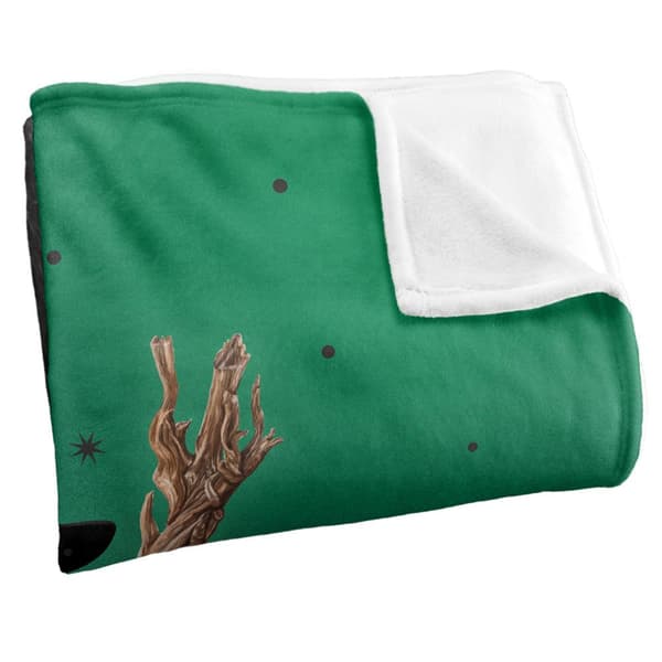 Wicked Elphaba Broomstick Soft Touch Blanket