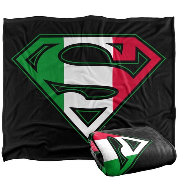 Superman Italian Shield Soft Touch Blanket