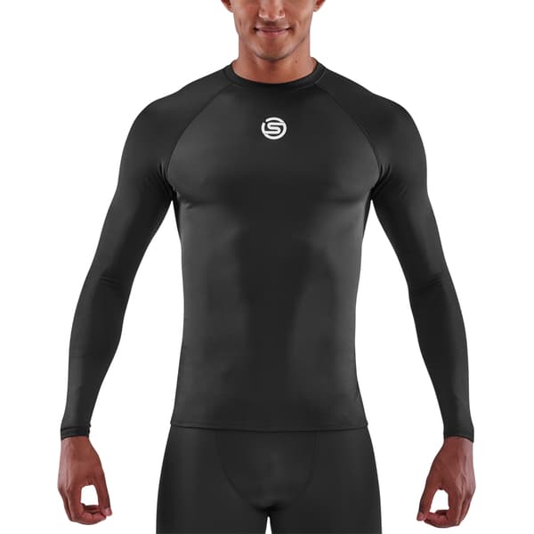 Skins Mens Series-1 Regular Long-Sleeved Base Layer Top