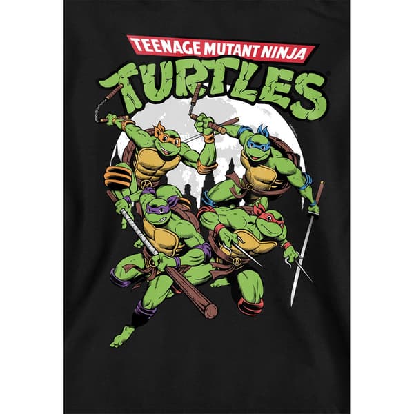 TMNT Childrens/Kids Midnight Group Pullover Hoodie