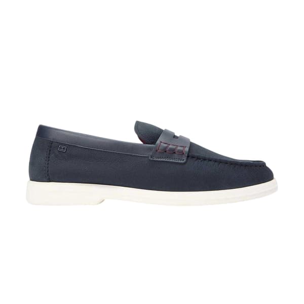 Tommy Hilfiger Mens Nubuck Flat Trainers