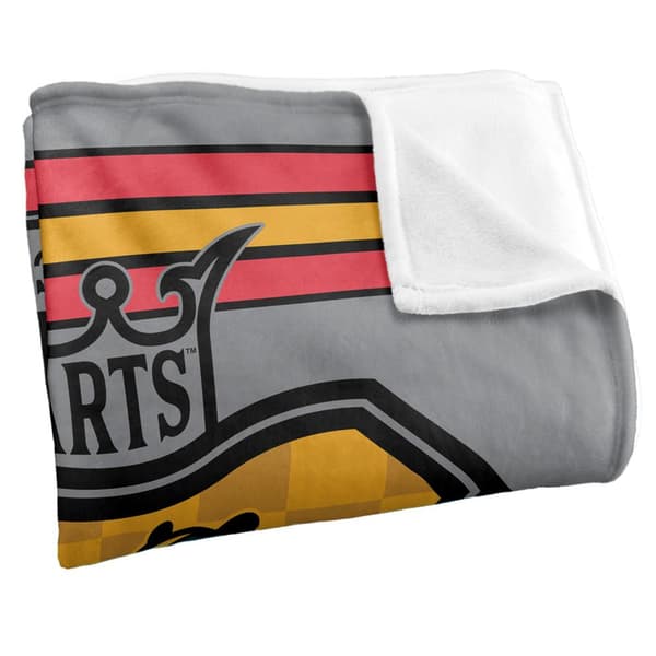 Harry Potter Witchcraft And Wizardry Hogwarts Crest Blanket
