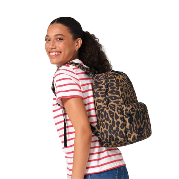 Bagbase Miniryggsäck med leopardmönster