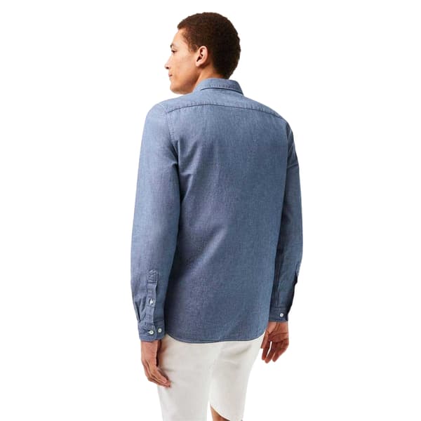 Lacoste Herrskjorta Chambray Slim