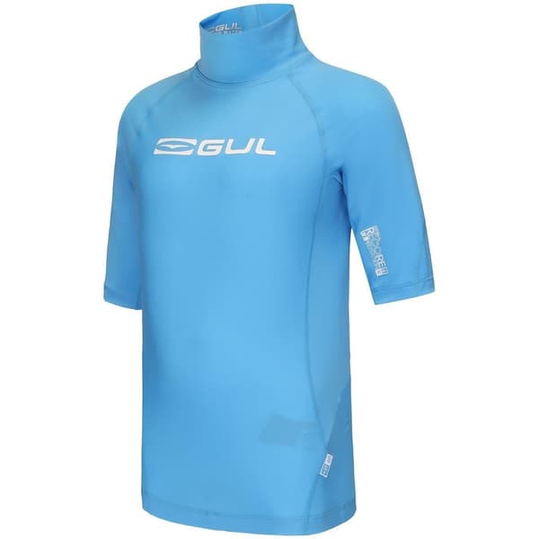 Gul Kortärmad Rash Guard för Barn