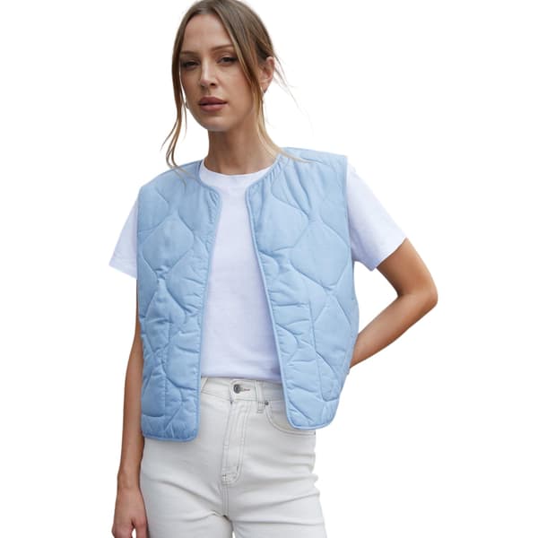 Threadbare Dam Cabos lapptäcke quiltad vanlig väst