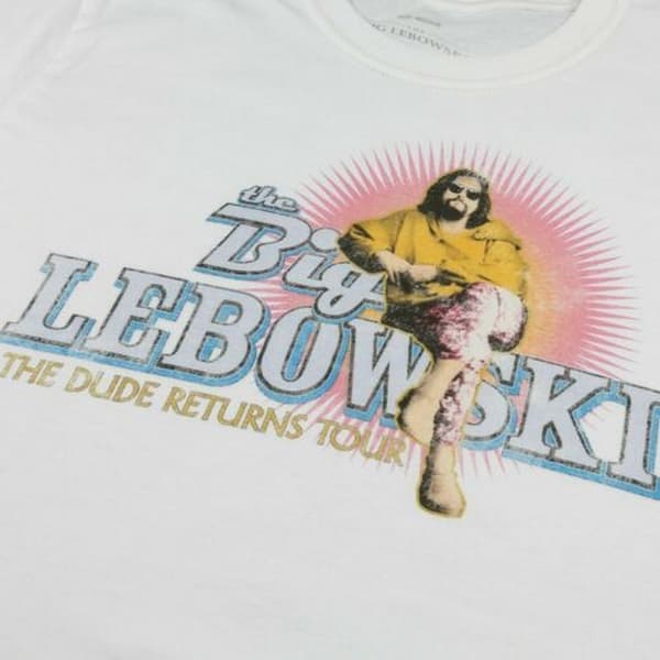 The Big Lebowski miesten Dude Returns T-paita