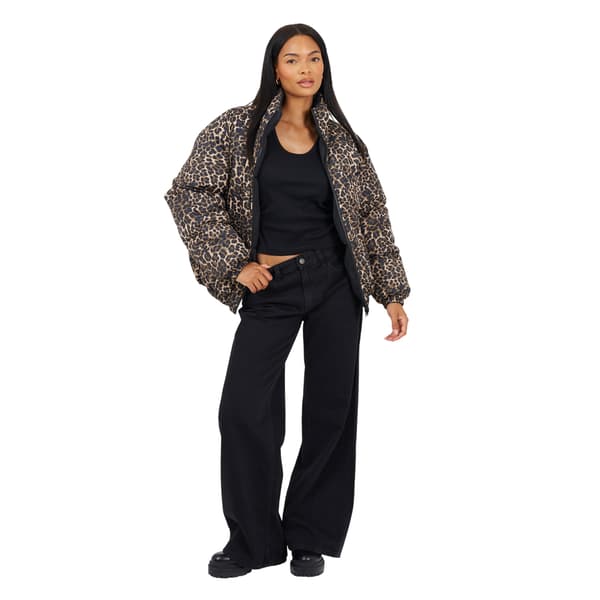 Brave Soul Dam Reversibel Oversized Pufferjacka