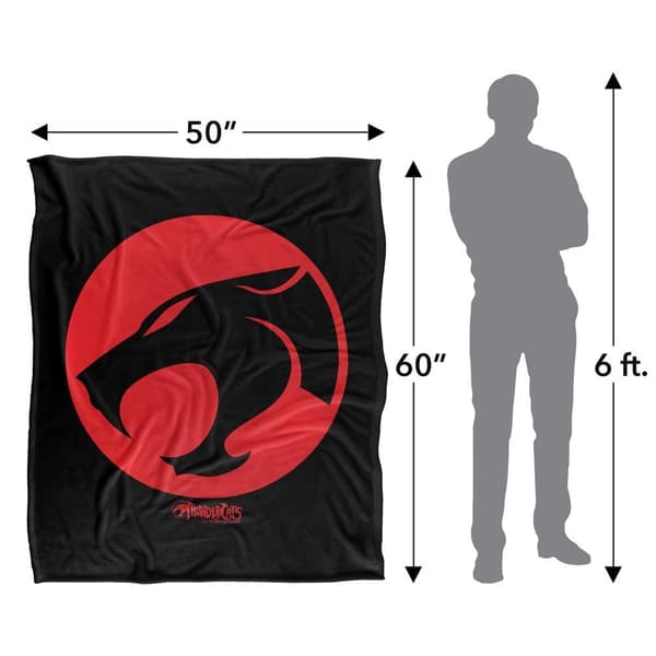 Thundercats Red Logo Soft Touch Blanket
