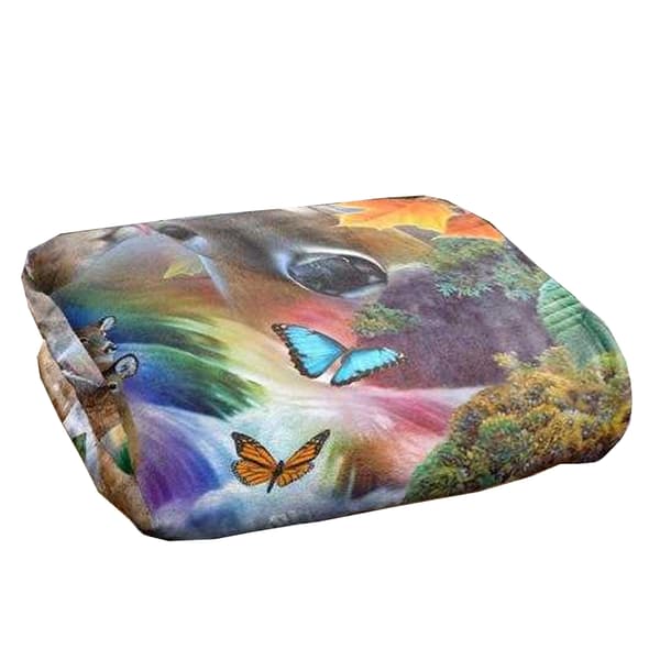 JQ Licensing Jg-Jp Silky Deer Supersoft Blanket