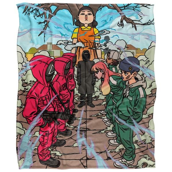 Squid Game 3 Stand-Off Silky Anime Supersoft-peitto