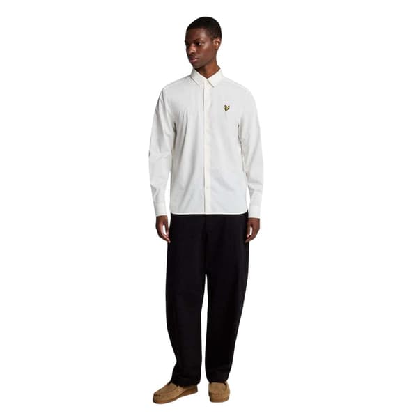 Lyle & Scott Långärmad Bambuskjorta för Herr