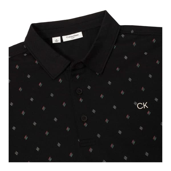 Calvin Klein Herr Logotyp Performance Golf Pikétröja