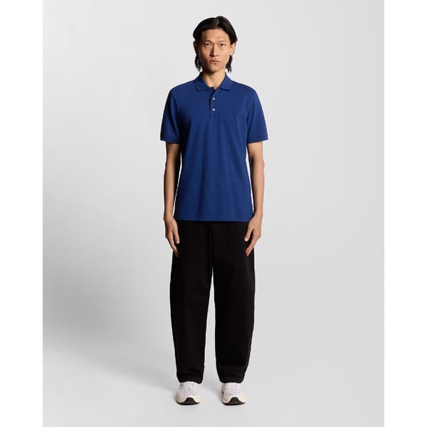 Lyle & Scott Herr Superfine Pikétröja