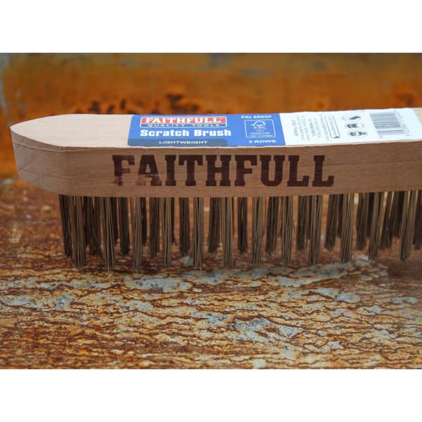 Faithfull Lightweight Scratch Brush