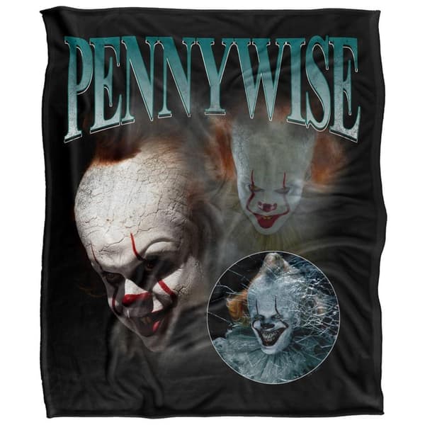 It Chapter 2 Pennywise Bootleg Soft Touch Blanket