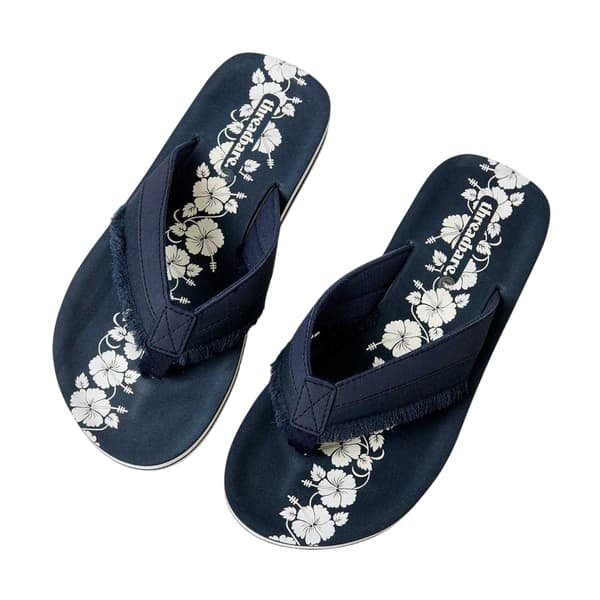 Threadbare Unisex Adult Floral Pattern Flat Flip Flops