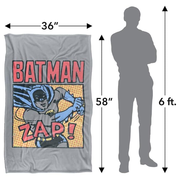Batman Zap Soft Touch Blanket