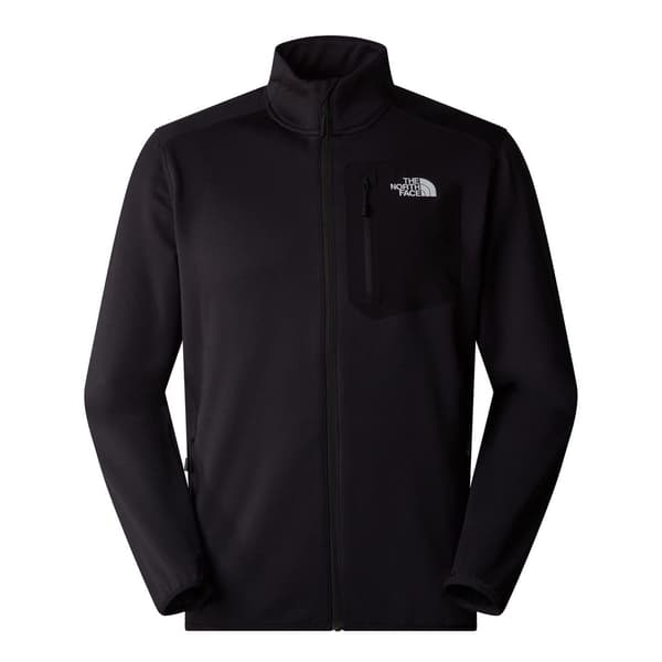 The North Face Mens Crest Full Zip Fleecejacka