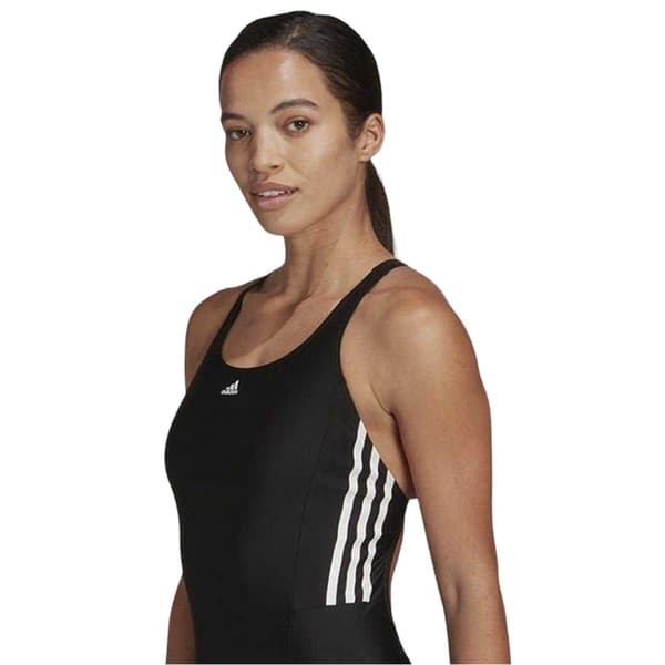 Adidas Dam 3 ränder baddräkt i ett stycke