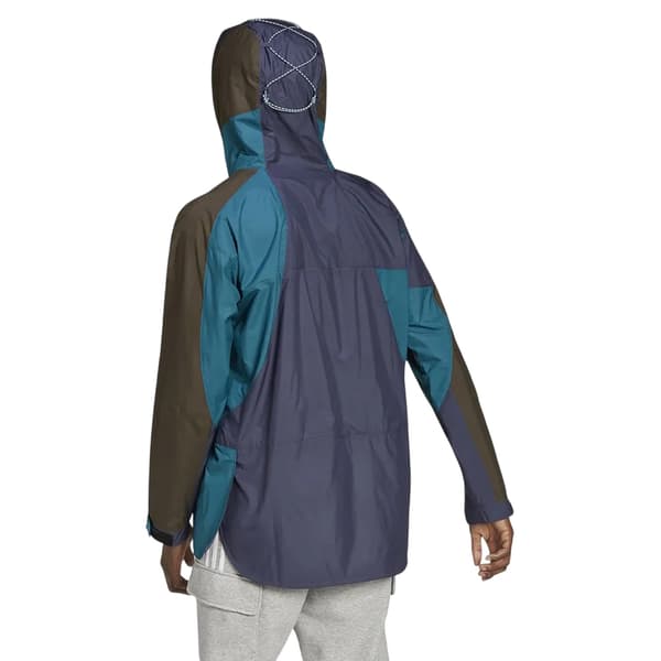 Adidas Herr Färgblock Logotyp Jacka