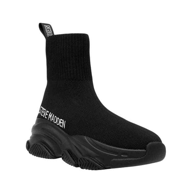 Steve Madden Dam/Kvinnor Stickade Sock Trainers