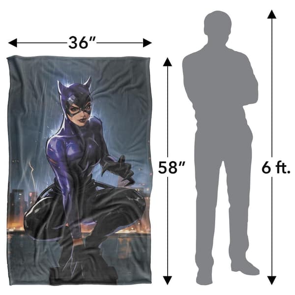 Batman Catwoman Perch Blanket