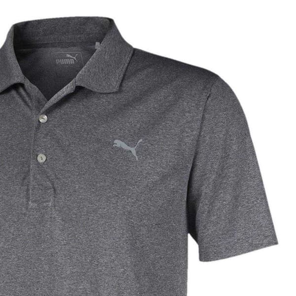 Puma Mens Heathered Performance Polo Shirt