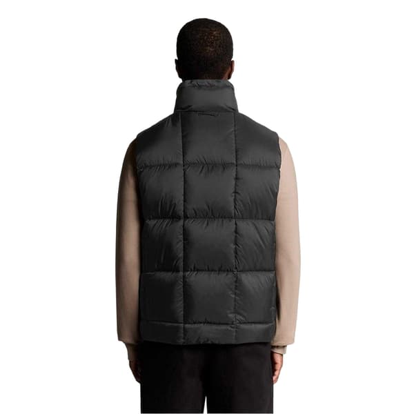 Lyle & Scott Herr Cocoon Quilted Logo Gilet