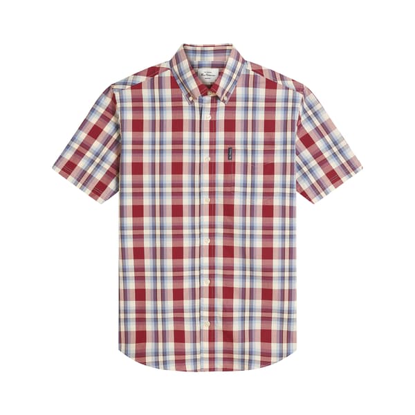Ben Sherman Klassisk ternet skjorte til mænd