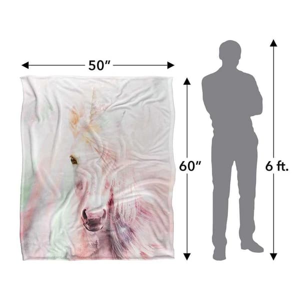 Reinders Silky Unicorn Supersoft Blanket