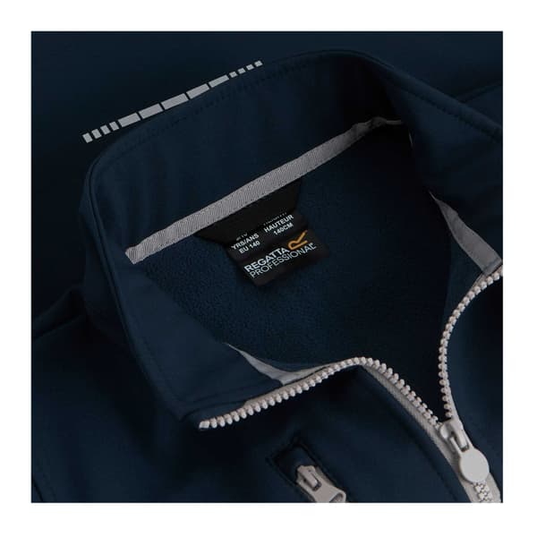 Regatta Barn/Kids Kontrast Dragkedja Soft Shell Jacka