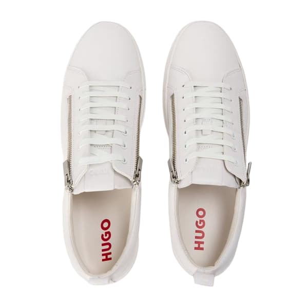 Hugo Mens Monk Leather Flat Trainers