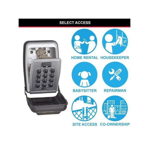 Master Lock 5423e painonappi avainkaappi