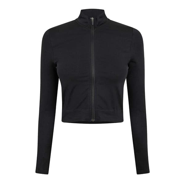 Represent Womens/Ladies Cropped Long-Sleeved Jacket
