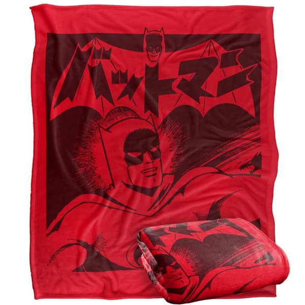 Batman Square Soft Touch Logo Blanket
