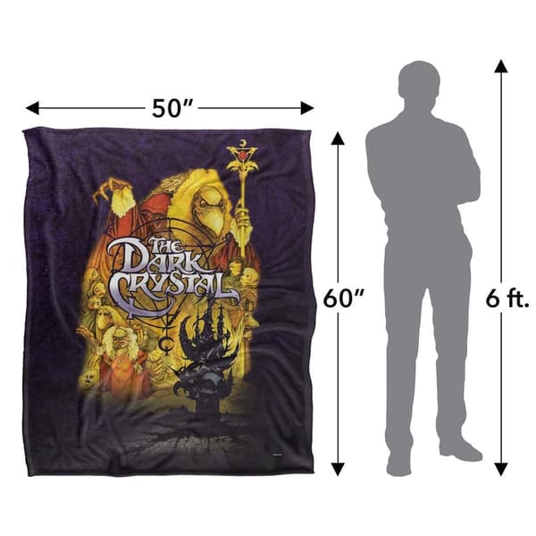Dark Crystal Silky Poster Supersoft Blanket