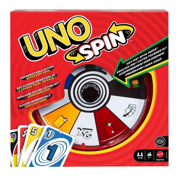 Uno Spin Card Game