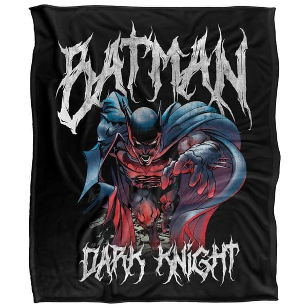 Batman Evil Dark Knight Band Soft Touch Blanket