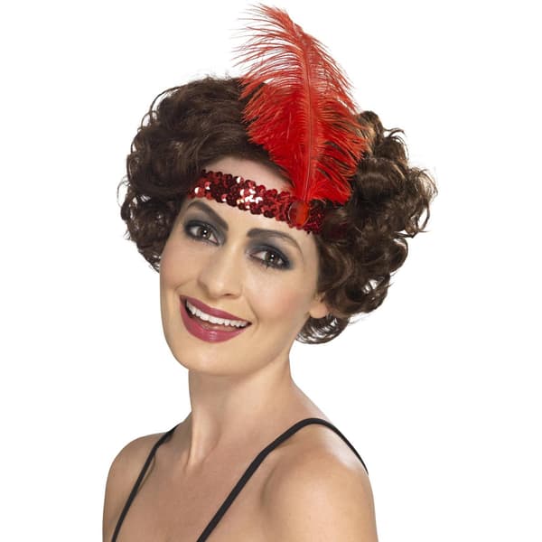 Smiffys Flapper-höyhenpanta