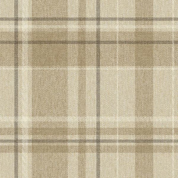Crown Harris Checked Soft Wallpaper
