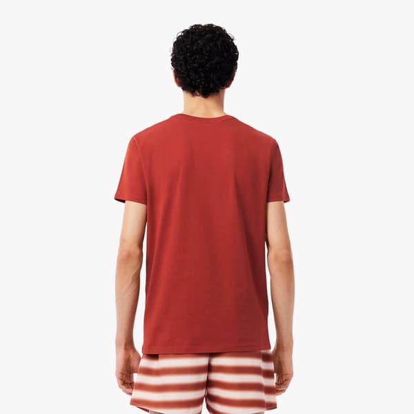 Lacoste T-shirt i Pima-bomull för män