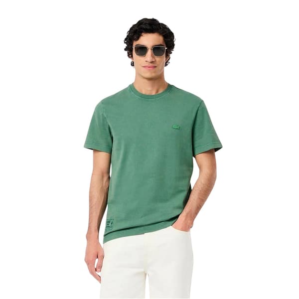 Lacoste Herr Logotyp Rundhalsad T-shirt Regular