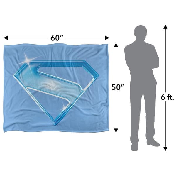 Superman 2025 Shield Soft Touch Blanket