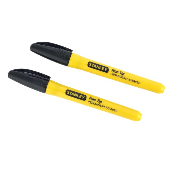 Stanley Fatmax Permanent Markerpenna med Fin Spets (2-pack)