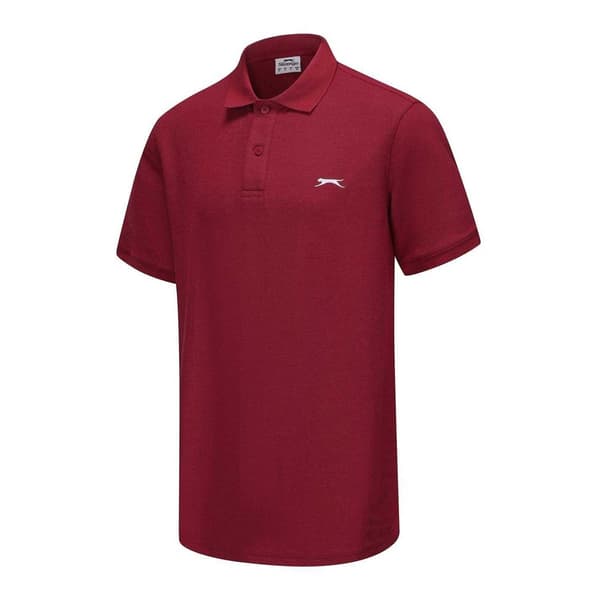 Slazenger Herr Broderad Logotyp Pikétröja