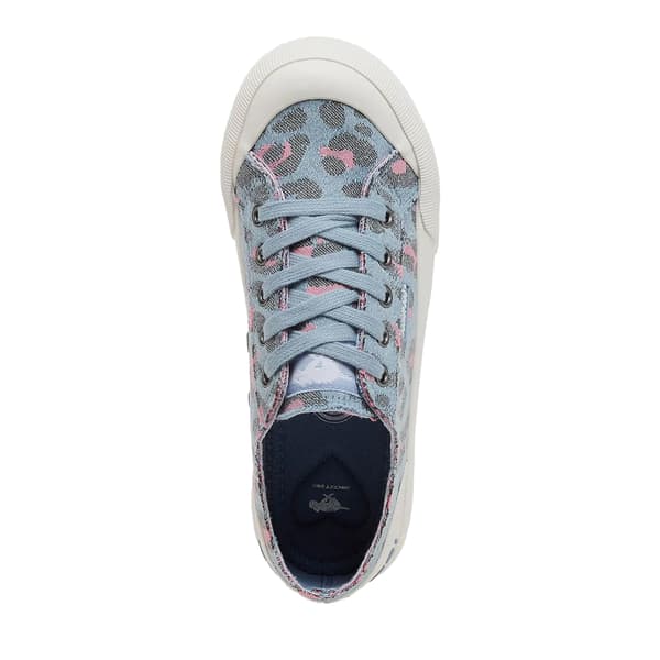 Rocket Dog Jazzin Plus Leopardmönstrade Canvassneakers för dam