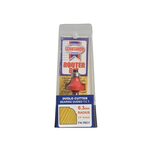 Faithfull Flush Trimmer, Two Flute