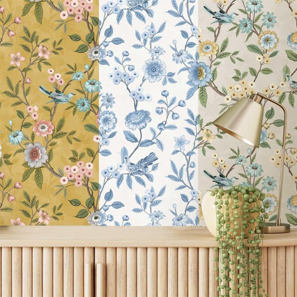 Fine Decor Eleanor Blommig Tapet